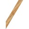Ekena Millwork 4"W x 18"D x 30"H Traditional Rough Sawn Knee Brace, Western Red Cedar BRC04X18X30TRA00RWR - alternate 3